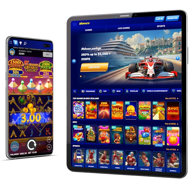 Wonaco Casino App