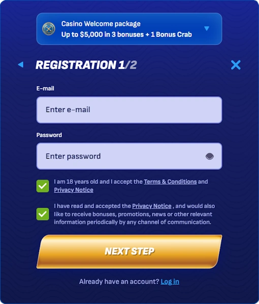 Wonaco Casino Login